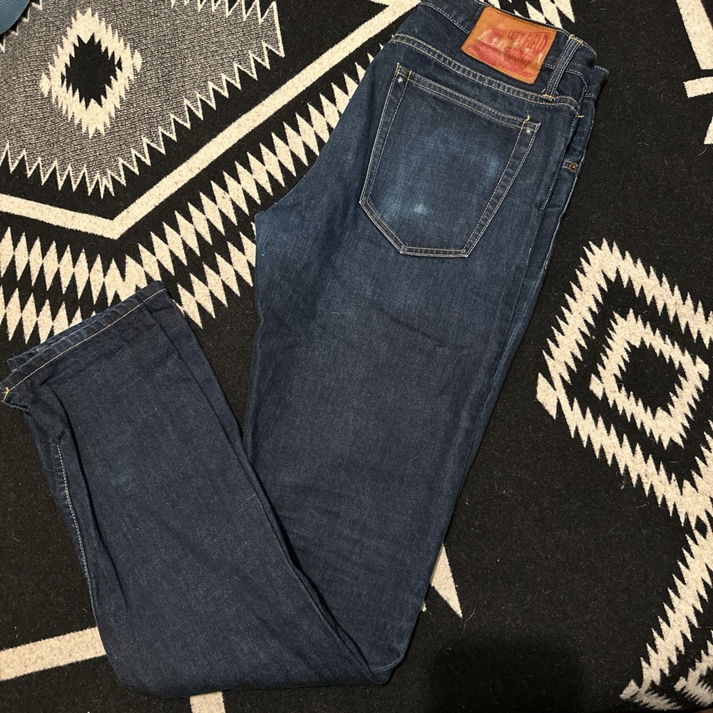 Left Field Raw Selvedge Denim Jeans